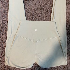 Lululemon Align leggings. Teal, seafoam green